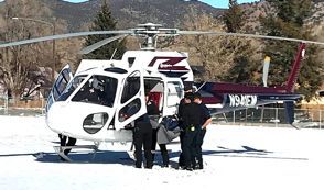 CMC students practice patient transport